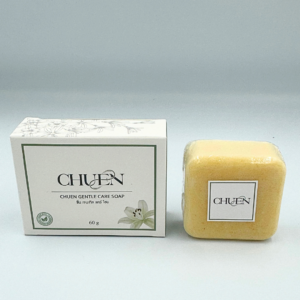 CHUEN Gentle Care Soap 60 กรัม สบู่คู่กล่อง